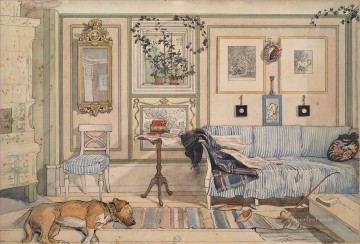 Carl Larsson Painting - cosy corner 1894 Carl Larsson